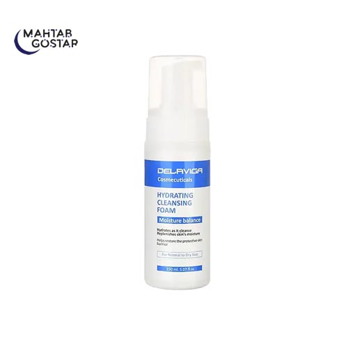 فوم-شستشوی-صورت-مناسب-پوست-معمولی-و-خشک-150-م-ل-دلاویگا-Delaviga-