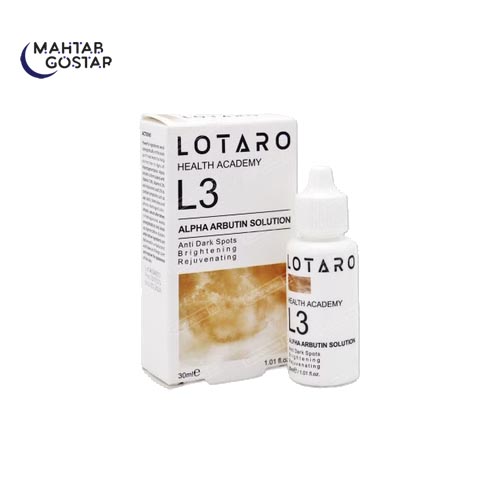 سرم-ضد-لک-و-روشن-کننده-آلفا-آربوتین-2%-+-ویتامین-سی8%(L3)-لوتارو-Lotaro-