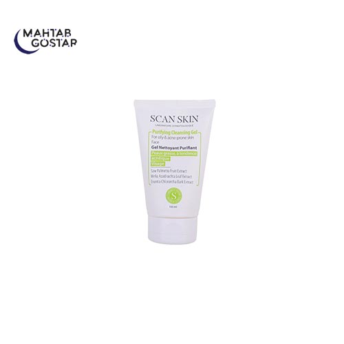 ژل-شستشوی-پوست-چرب-ومستعد-اکنه-اسکن-اسکین-Scan-Skin-