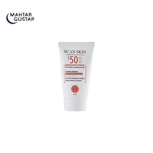 کرم-ضد-آفتاب-پوست-نرمال-تا-مختلط---رنگی-اسکن-اسکین-Scan-Skin-