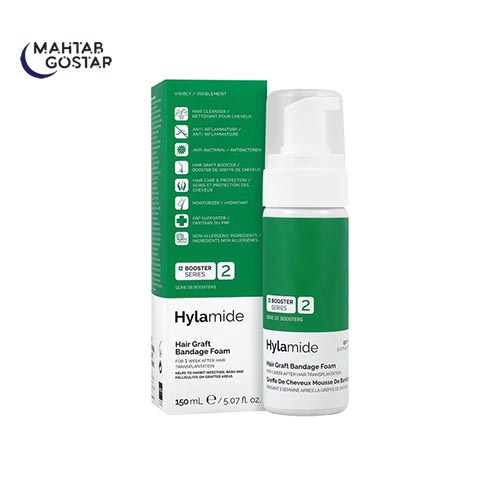 فوم-پاک-کننده-والتیام-بخش-هفته-اول-پس-از-کاشت-مو-(2)-هیلامید-Hylamide-